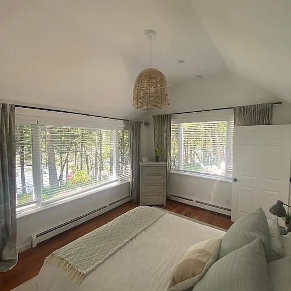 1st floor master bedroom with a view