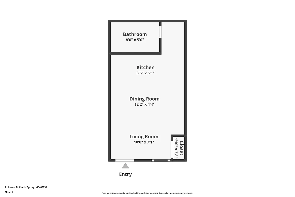Floor plan Studio