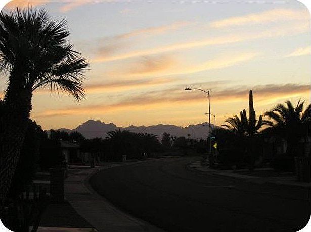 Front Yard Sunrise View