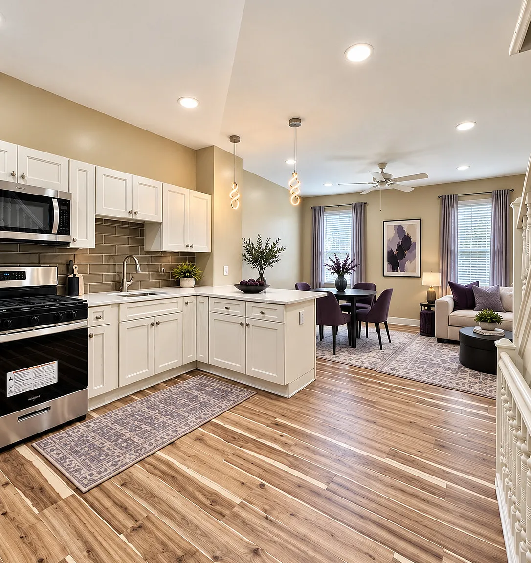 Second-Floor 3-Bedroom Apartment with Water Included — Photo 1