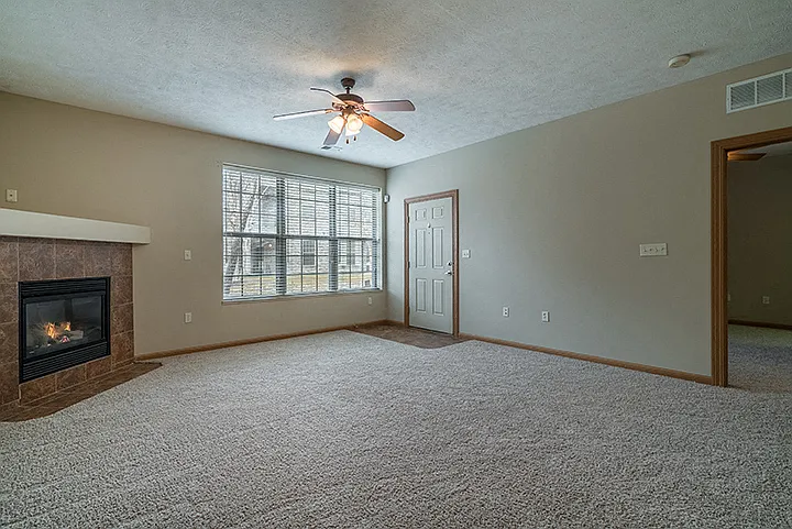 Get cozy by your personal fireplace.
