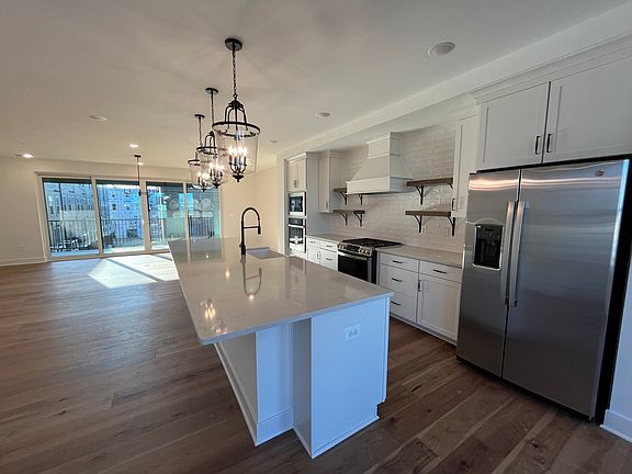Spectacular open kitchen, living and dining area