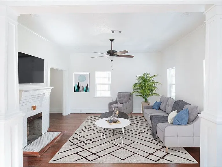 Large living room.