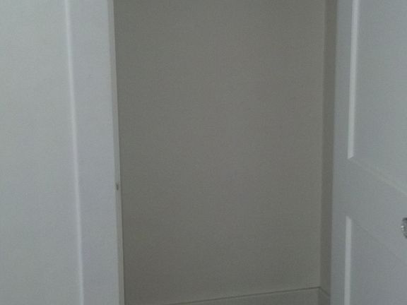 First bedroom closet