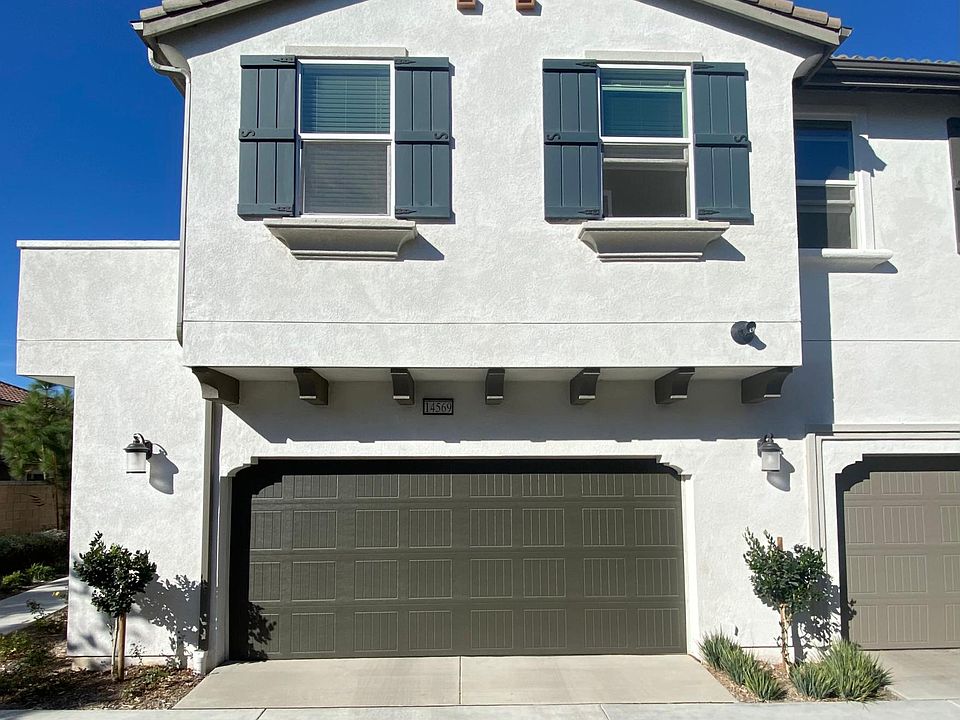 Straight on view of the condominium garage