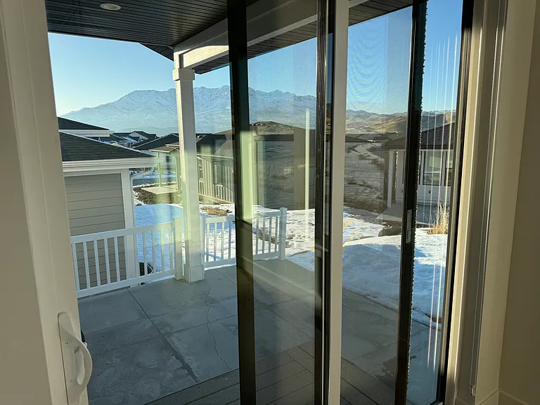 Backyard patio