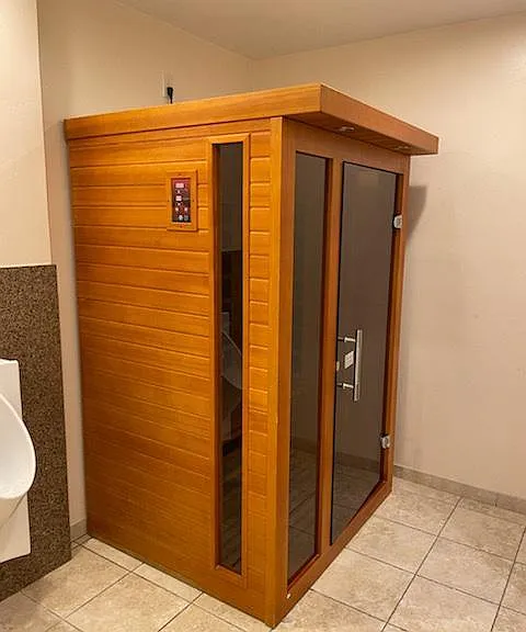 One of the 2 saunas (man & woman)