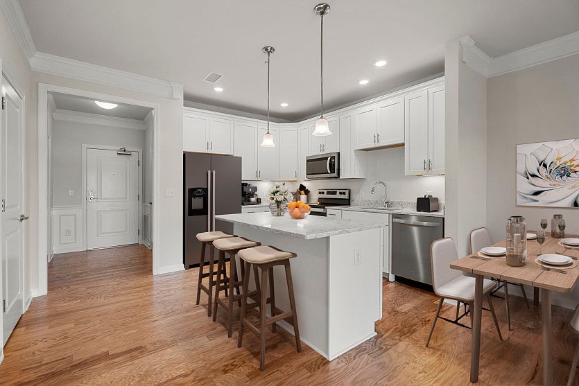 Spacious Kitchen Island