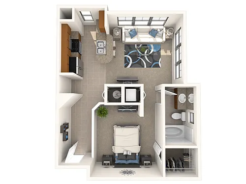 Floor plan Captiva
