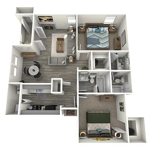 Floor plan Plan E