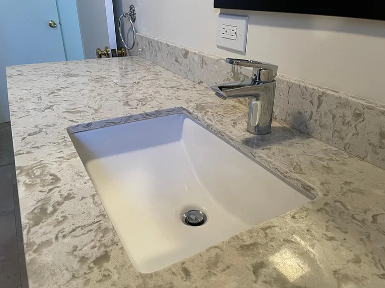 Updated bathroom fixtures for both bathrooms.