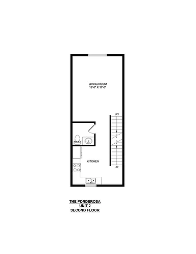 Floor plan 2X15