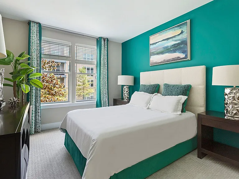 Homes feature spacious, bright bedrooms