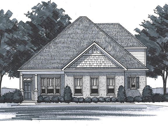 The Scarborough - Elevation E Side Entry