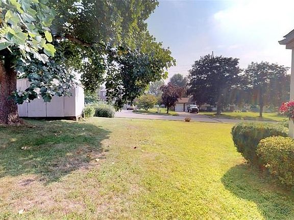 VIEW OF THE CORNER LOT! A SHED TOO!