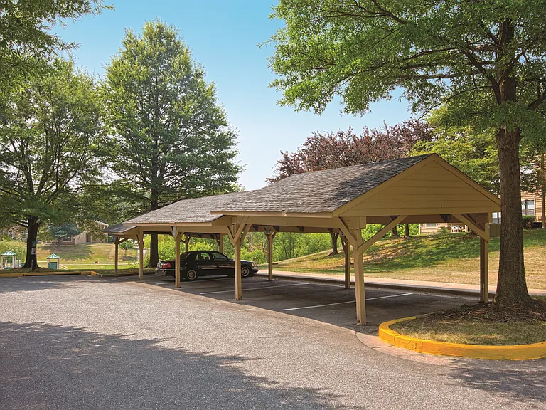 Covered parking available