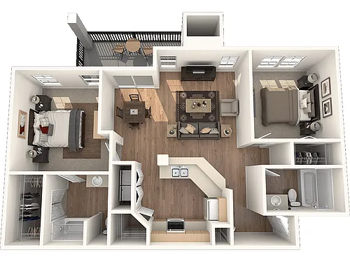 Floor plan Durango Deluxe
