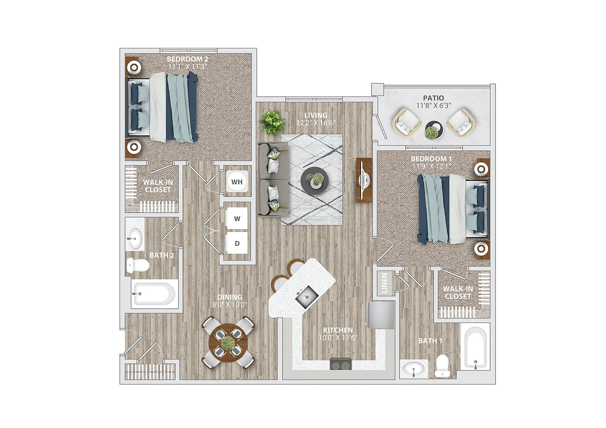 Floor plan B2