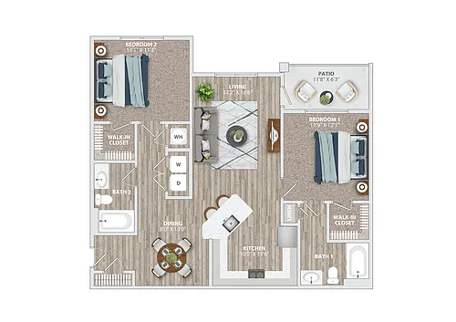 Floor plan B2