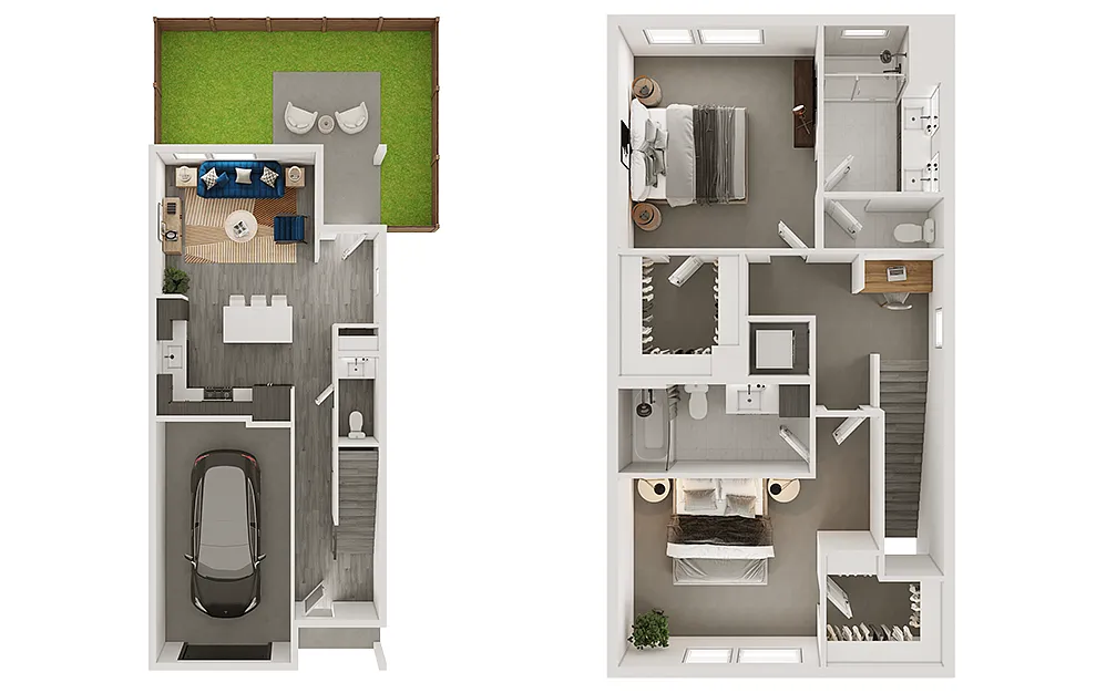 Floor plan b3th