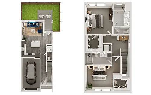 Floor plan b3th