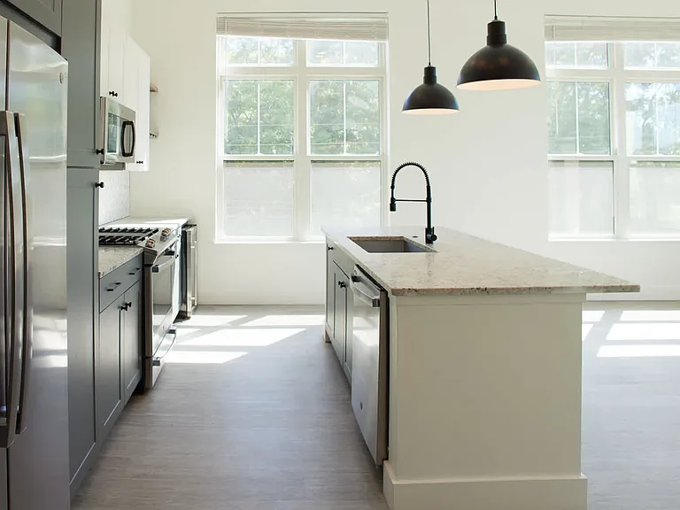 Kitchen with Stainless Steel Appliances