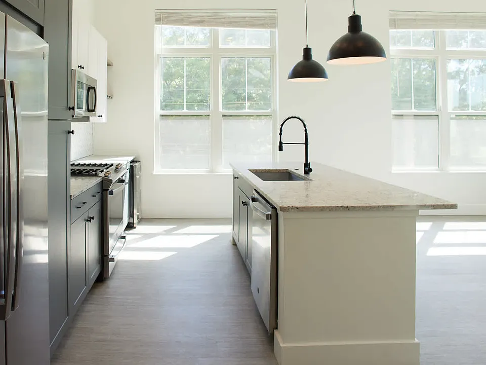 Kitchen with Stainless Steel Appliances