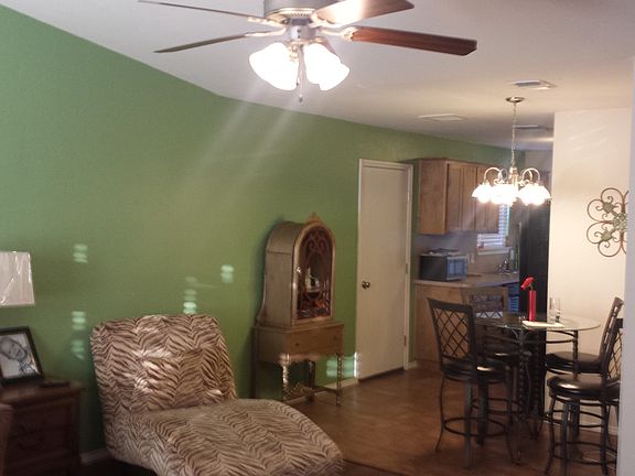 Dining area/living area