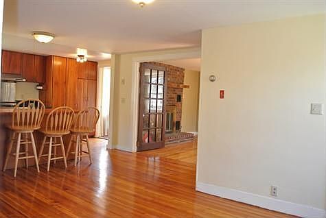 Dining room, breakfast bar & living room