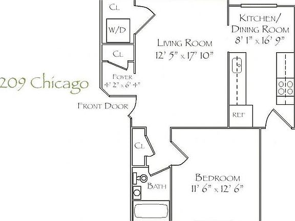 2nd image of 209 Chicago Ave APT 3