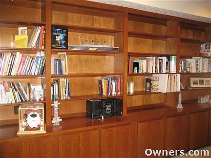 A whole wall of bookcases for your collection