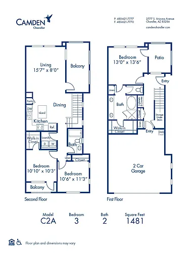 Floor plan C2A