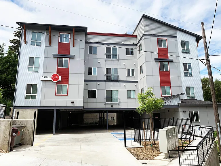 Exterior of Coug Housing