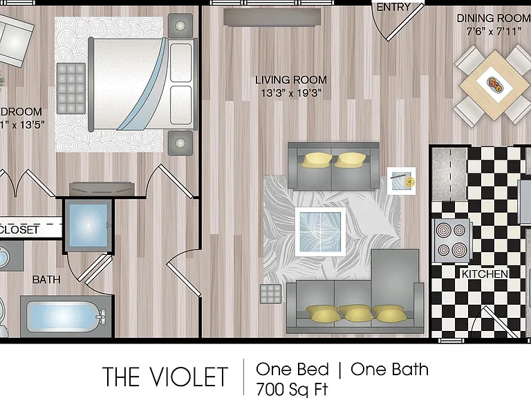 700 sq ft 700 sq ft