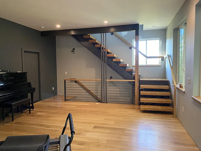 Lower Entrance - Living/Family Room/Office