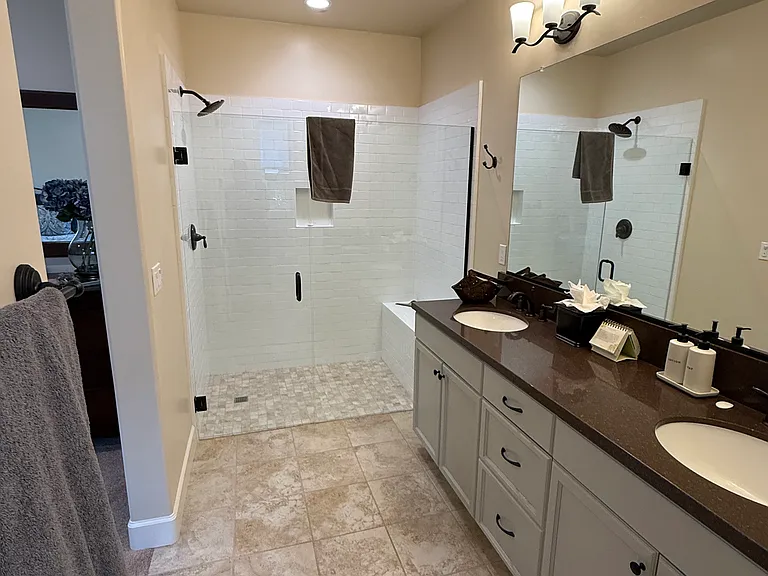 Master bathroom