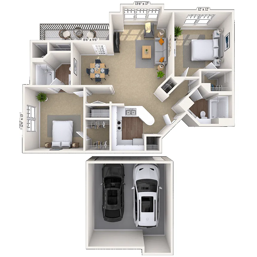 Floor plan Collier