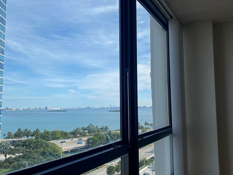 bedroom windows toward the bay