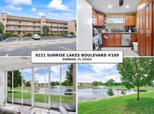 9221 Sunrise Lakes Boulevard #109, Sunrise, FL 33322