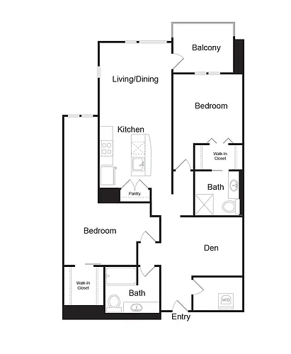 Floor plan TB 1.4-Den
