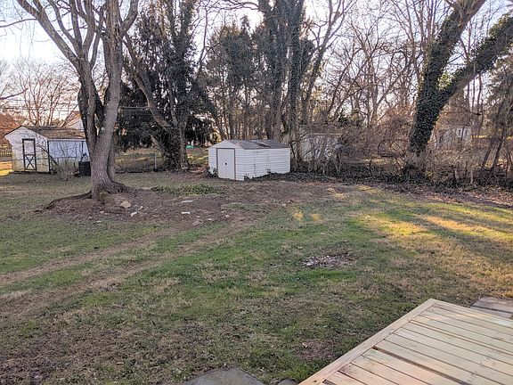Back Yard and corner of deck