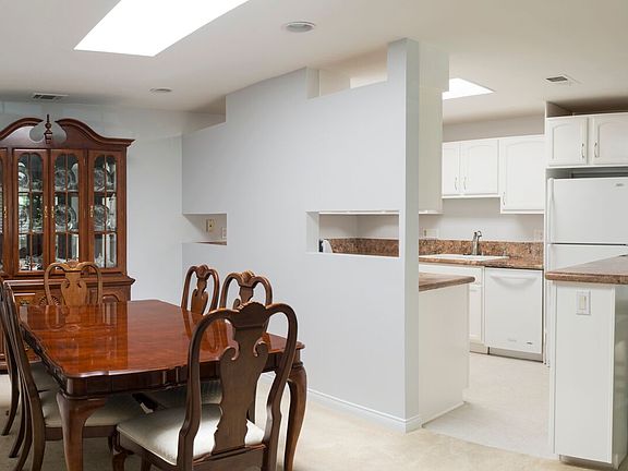 dining room and kitchen