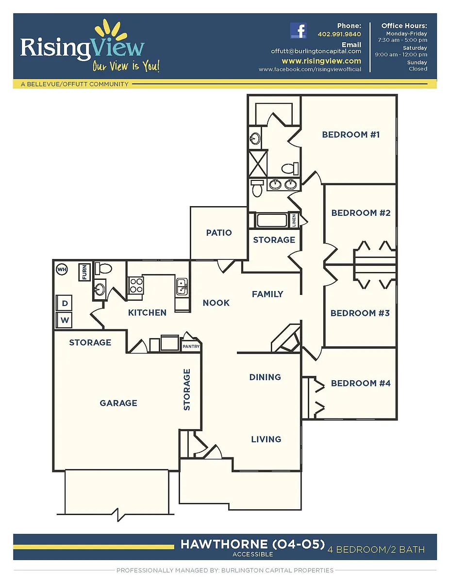 Floor plan Hawthorn