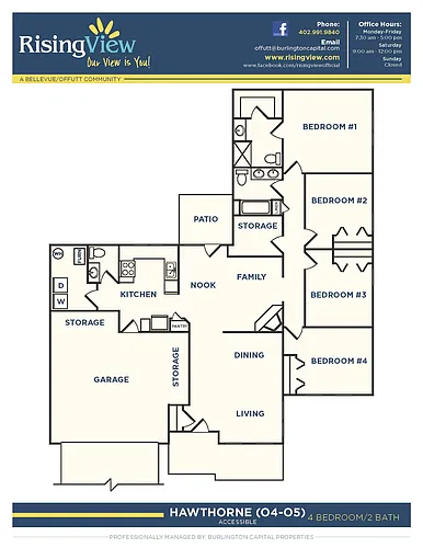 Floor plan Hawthorn