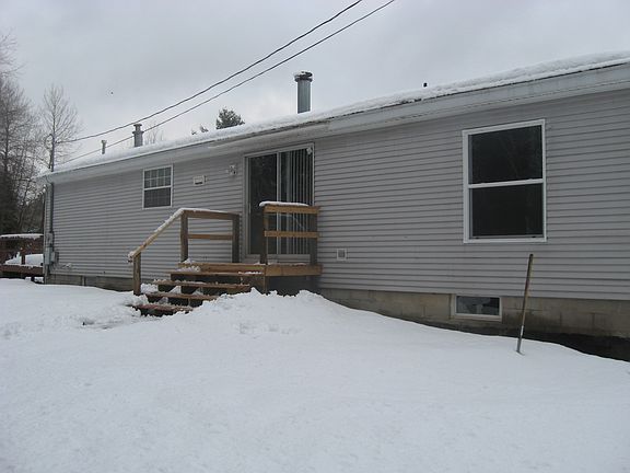 patio door and small deck