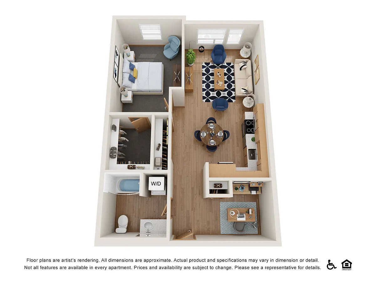 Floor plan 1-C