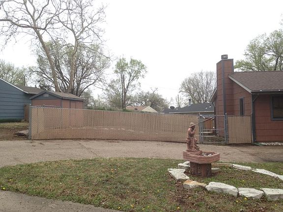 Backyard and shed