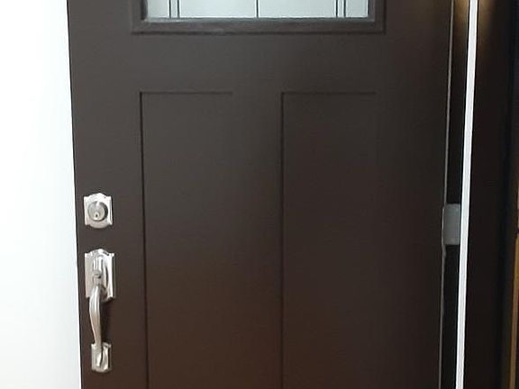 NEW MAIN ENTRANCE DOOR