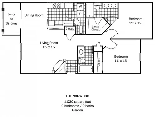 Floor plan Norwood Up