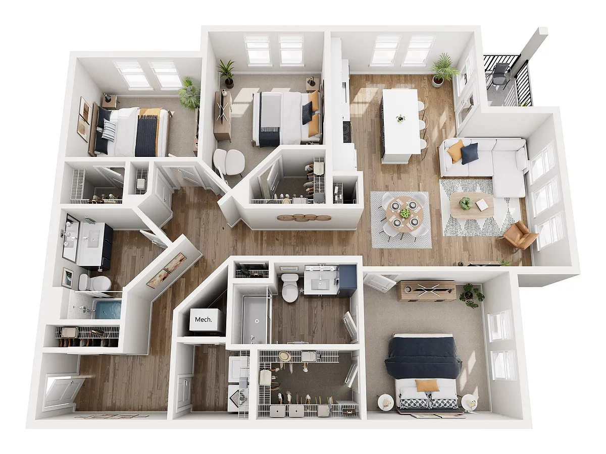 Floor plan C21